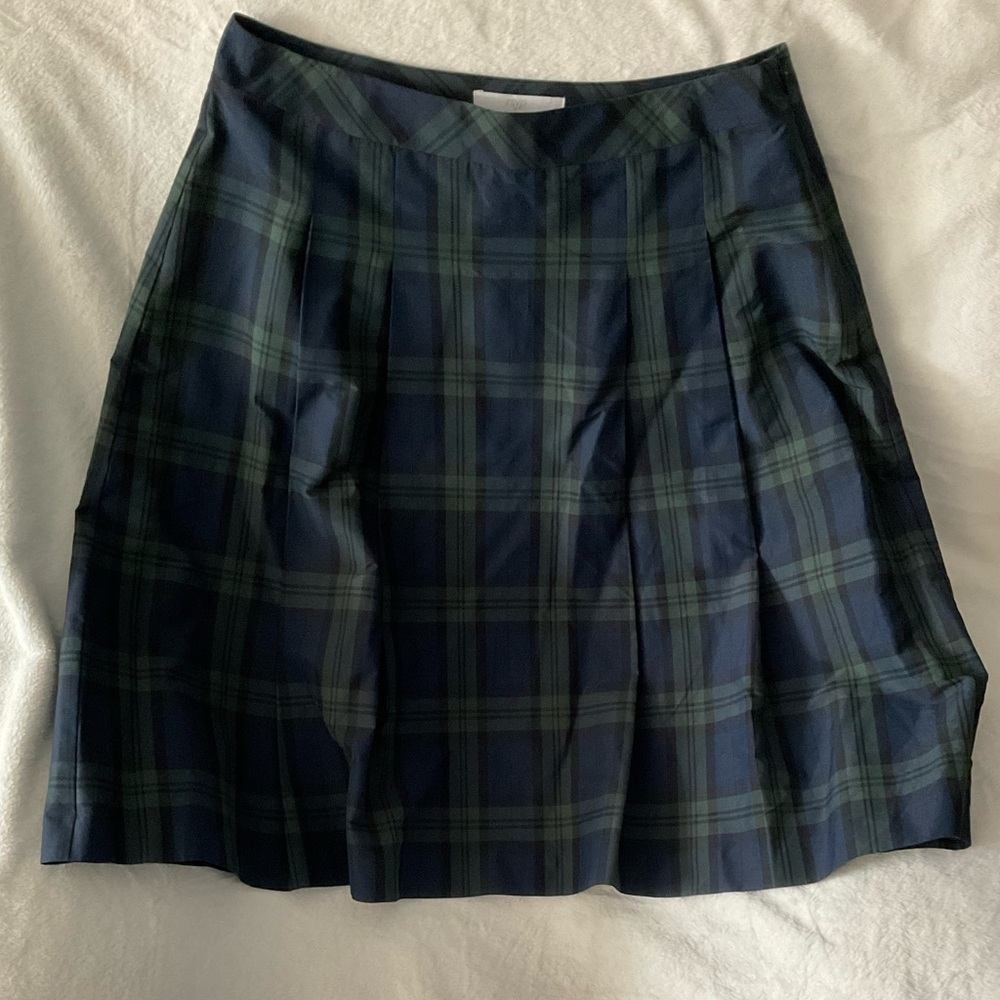 RSVP by Talbots Classic Plaid Pleated Skirt Sz 10